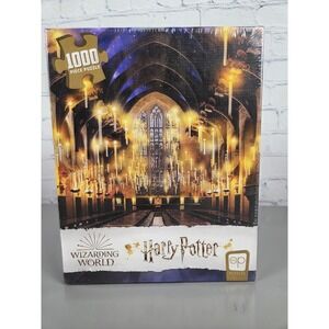 Harry Potter Great Hall 1000 Piece Puzzle USAOPOLY Sealed, New